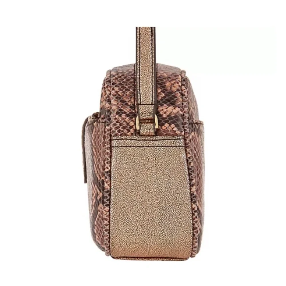 G.I.L.I. Got It Love It Leather Crossbody/Blush Snake/Pouch/NEW/NEVER USED!